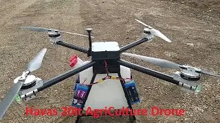 20lt Zirai İlaçlama Dronu İlk Uçuş Testi-20lt AgriCulture Drone  First Flight Test