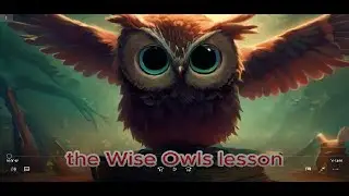 English stories - The Wise Owl's Lesson