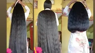 thick heavy 😱long hair combing and hair style #longhair #hair #hairstyle #trending #yt #viral