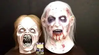 Henrietta & Ed Deadites Evil Dead 2: Dead By Dawn 1/1 Life-Size Latex Masks (Trick Or Treat Studios)