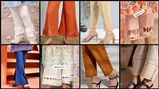 🔥Latest Trouser ke Designs 2025 |Kapdon ke design ||  New Pajama Design|| Stylish Capri Designs