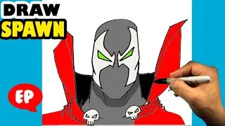 EASY How to Draw SPAWN