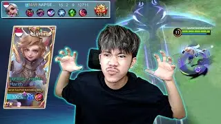 HARITH SI POPOK BAYI DI BUFF MOONTON MARI KITA COBA - Mobile legends