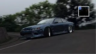 S15 Nagao Touge Downhill Drifting | Assetto Corsa (Logitech DFGT - Steering Wheel Gameplay)