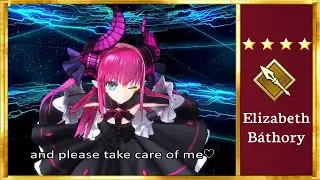 [FGO Arcade] Elizabeth Bathory Summon + My Room + Gameplay (Engsub)