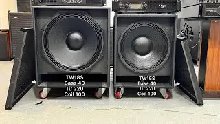 🔊Qu&aacute; Gấu : Test chất &acirc;m 2 quả Sub hơi 50 , 40 . Lxacoustic TW18S & TW15S . LH : 0369.02.03.90
