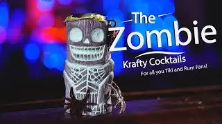 How to Make a Zombie!  Best Tiki Drinks by Krafty Cocktails!