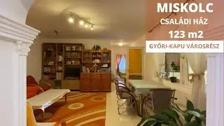 Miskolc elad&oacute; csal&aacute;di h&aacute;z, 123 m2-es 4 szob&aacute;s 754 m2-es telken, Győri-Kapu v&aacute;rosr&eacute;sz