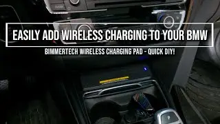 Add the wireless charging your BMW is missing - 3 series, 4 series, M3 and M4s!