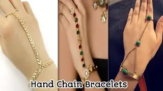 Latest Hand Chain Slave Bracelet Collections | Sharifa fashion