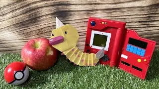 Origami 【Weedle】Pok&eacute;mon for Beginners and for kids　Easy but Super cool・cute