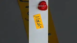 cute name writing ❤️🤗 #diy #diyart #artshorts #name #funny #youtube #shorts #foryou