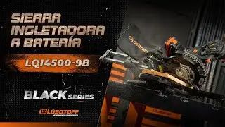 Sierra ingletadora INAL&Aacute;MBRICA Black Series | 18 V - IRON VOLT