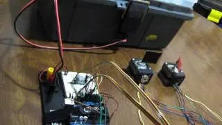 The start to an AZ/EL rotator controller