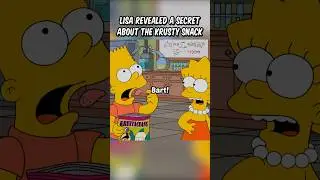 Lisa revealed a secret about the Krusty snack