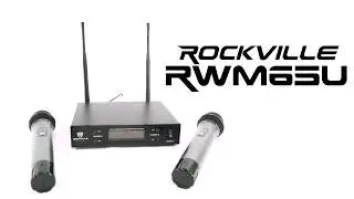 The Rockville RWM65U Dual UHF 15 Channel Metal Handheld Wireless Microphone System (Distance test)