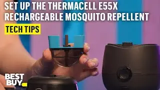 First Use Set Up for the Thermacell E55X Rechargeable Mosquito Repellent &ndash; Tech Tips from Best Buy