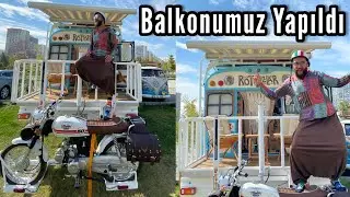 Otomatik Karavan Balkon Yapımı & Evimiz B&uuml;y&uuml;d&uuml; Mutlu Son