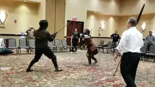 HEMA Conference Tournament: Warriors of Ash display Historical European Martial Arts