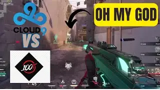 100 T-Derrek Almosts Clutches it For 100 Thieves || Cloud9 vs 100 Thieves  || Champions Tour 2023