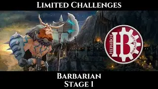 Hephbot - Limited Challenges - Barbarian - Stage 1