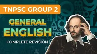 General English Complete Revision for TNPSC Group 2 Exam| Veranda Race