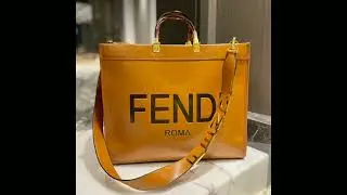 Fendi Sunshine Shopper Tote Bag BAG-FEN-F1-BR