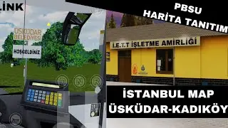 İSTANBUL MAP - ÜSKÜDAR-KADIKÖY / PROTON BUS SİMULATOR #2023 #pbsu