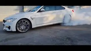 Bmw M4 burn out