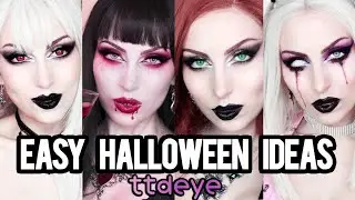🎃 6 EASY COSPLAY / HALLOWEEN COSTUME IDEAS 🎃 TTDEYE Contact Lenses Review + Try On | Vesmedinia