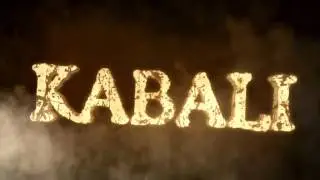 kabali teaser card fan made