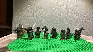 Lego Stop Motion Animation - Battle with Soldiers - by Owen