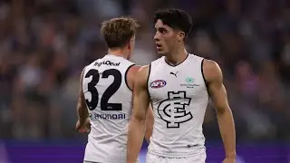 Jack Newnes - Highlights - AFL Round 6 2022 - Carlton Blues @ Fremantle Dockers