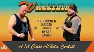 Kristopher Haiden vs Ryker James | Paris,Tx | King of Sports Championship Wrestling