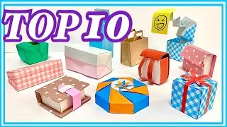 Origami box tutorial [ Popularity Ranking Top 10 ] subtitles