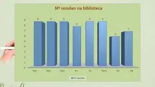 20407 empty graph chalkhand black ppt template