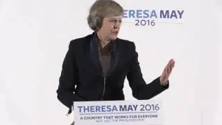 Theresa May - Speech on 11 July 2016 - Conservative Leadership