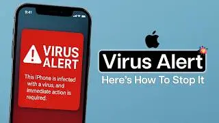Предупреждение о вирусе на iPhone! &mdash; Вот как его остановить.