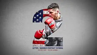 Como fazer texto com LETRA Personalizada usando foto no PicsArt celular | Tutorial Letter Portrait
