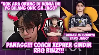 DRAMA RRQ APALAGI NIH?? COACH XEPHER SINDIR RRQ RINZ!! | MPL ID, RRQ, RINZ, ALTER EGO