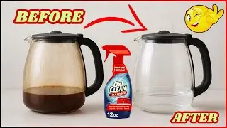 ⚡ How to Make Your Coffee Pot Look BRAND NEW Again! (Simple Trick)