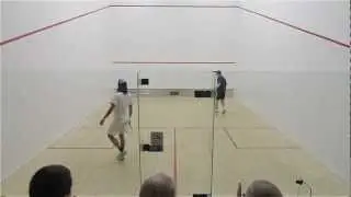 Irish Squash Open 2012 final - Alister Walker vs Alan Clyne - Game 1