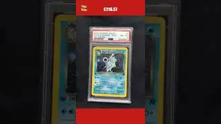 Pokemon Cards: Team Rocket 1st Edition Rare Holo: Dark Blastoise 3/82 PSA 8