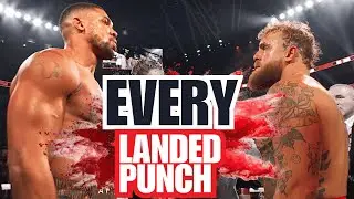 Every Punch Landed: Anthony Joshua vs Jake Paul | Full Fight, Round by Round