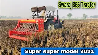 Swaraj 855 FE Tractor super seeder new model 2021