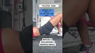 At Home Pilates: Pilates ring workout #pilatesforbeginners  #pilatesworkout #pilatesexercises