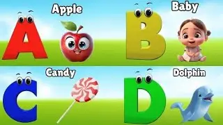 ABC Phonics Song - Toddler Learning Video Songs , A for Apple , Nursery Rhymes , Alphabet song