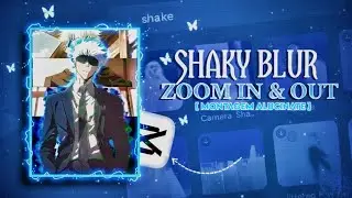 Shaky Blur zoom in and zoom out tutorial in Capcut|Mobile Capcut tutorial #capcut #tutorial 