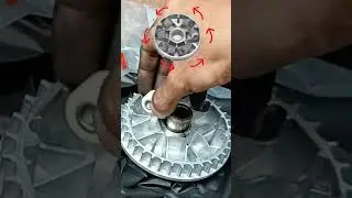Cara pasang roller CVT yang benar #tips