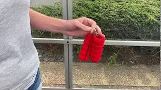 Red Trolley Chucks - Shopping Trolley Handle Germ and Virus Protection